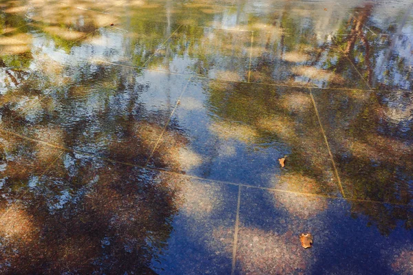 Water reflectie — Stockfoto