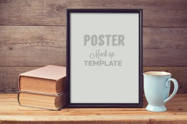 Poster şablonu sahte
