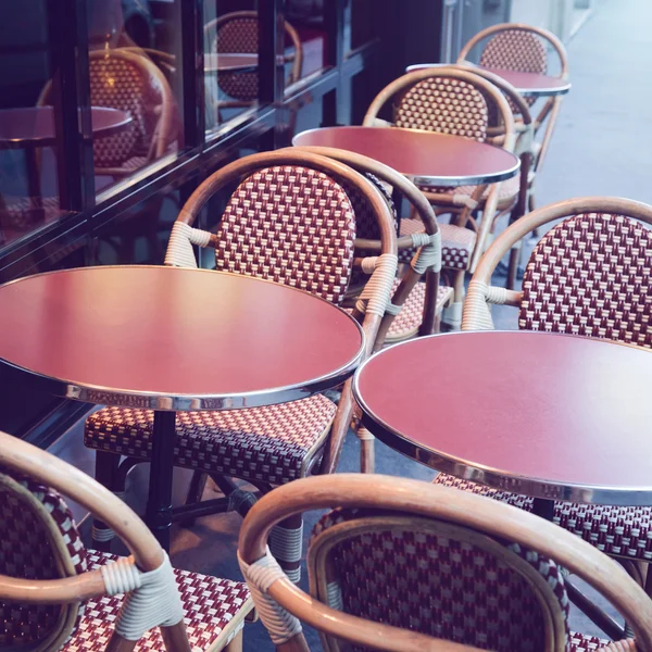 パリのストリート ・ レストラン — ストック写真