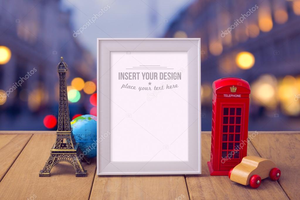 Poster mock up template