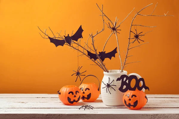 Halloween thuis decoraties — Stockfoto