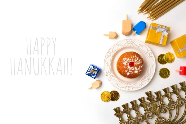Hanukkah feriado objetos — Fotografia de Stock