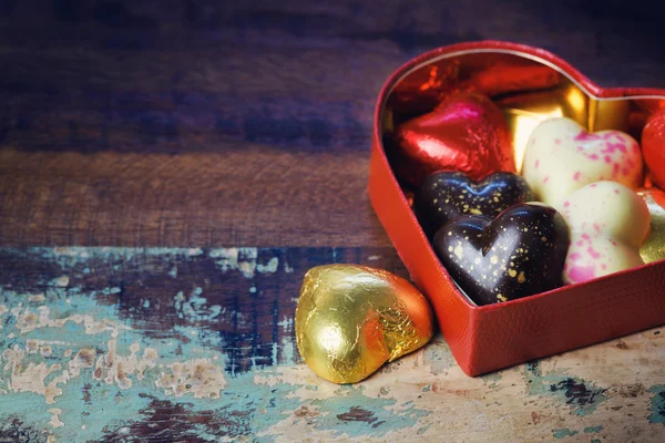 Caja de regalo para San Valentín —  Fotos de Stock