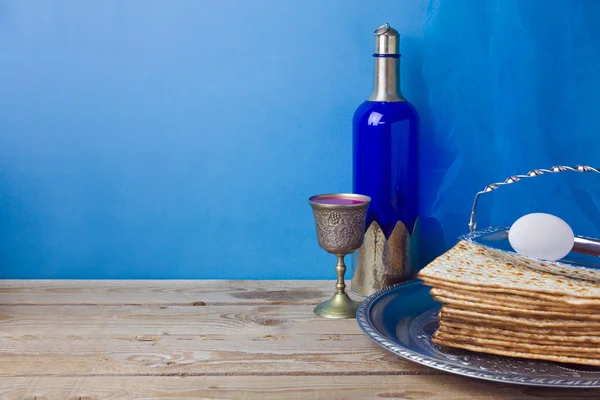 Fondo de Pascua con vino — Foto de Stock