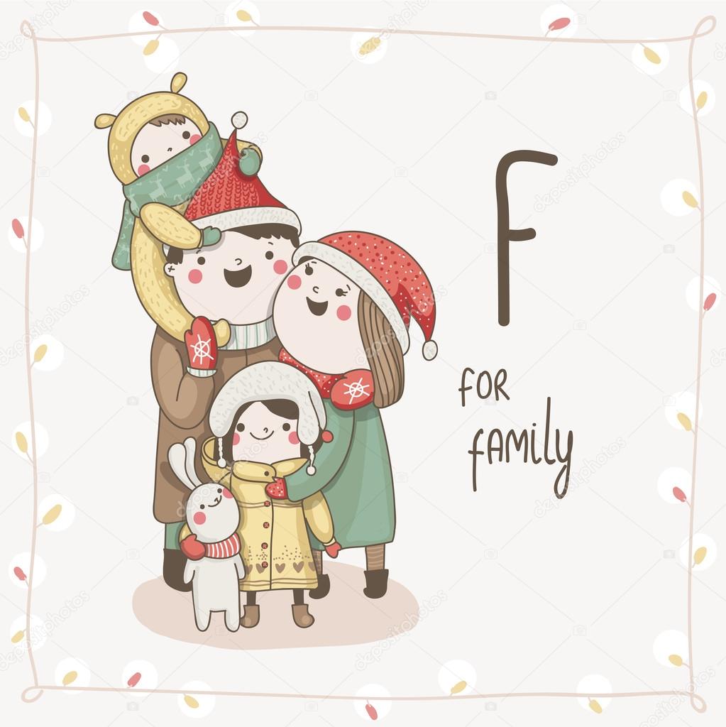 Alphabet Christmas, Letter F