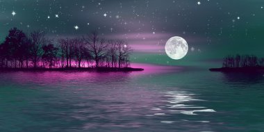 Güzel doğal manzara