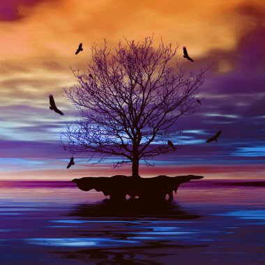 Güzel doğal manzara