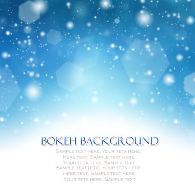 Soyut bokeh arkaplanı