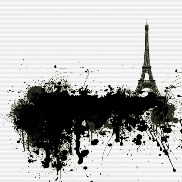 Vackra Paris vykort — Stockfoto