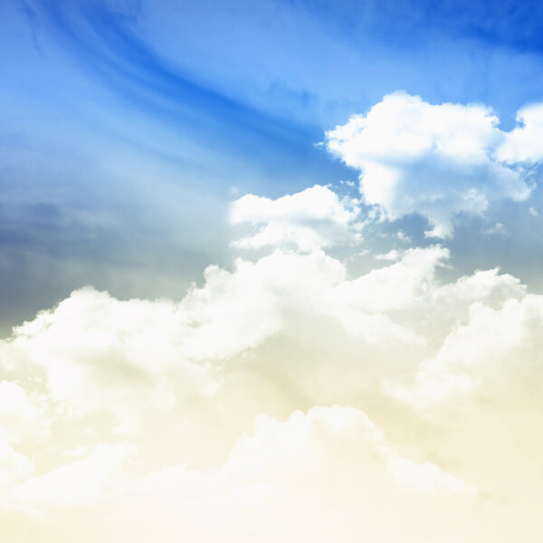 Sky decorative background 