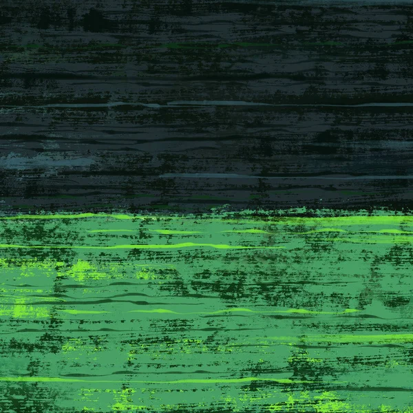 黑绿相间的天际线抽象 — 图库照片