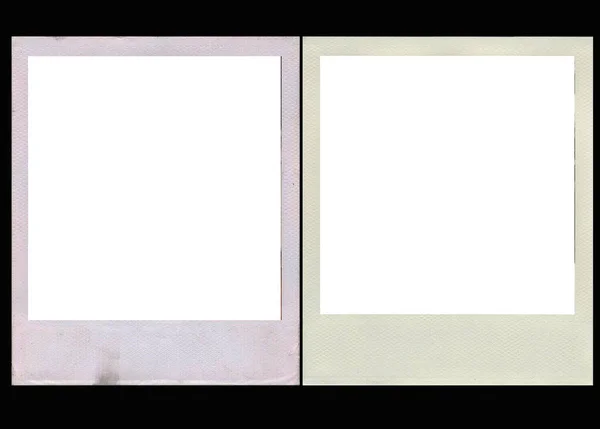 Średnioformatowa Kolorowa Ramka Blank Wielkoformatowy Pusty Film Negatywny Lub Ramki — Zdjęcie stockowe