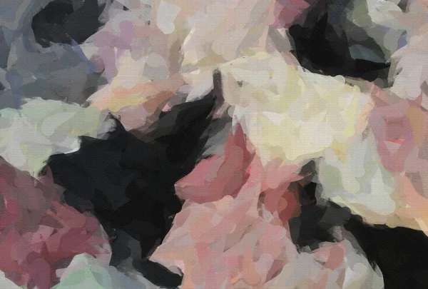 Pastel Abstração Estilo Moderno Óleo Sobre Tela — Fotografia de Stock