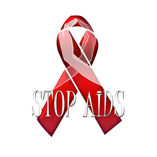 Acabar com a SIDA — Fotografia de Stock