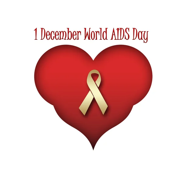 1 December World AIDS Day — Stock Photo, Image