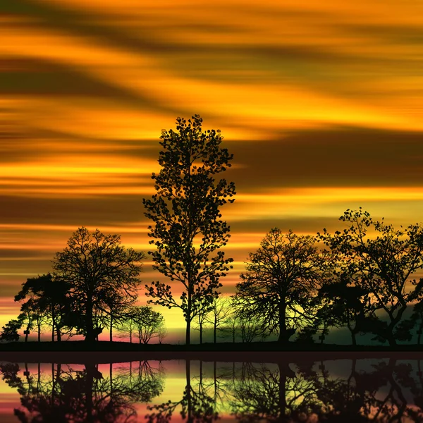 Vackert landskap — Stockfoto