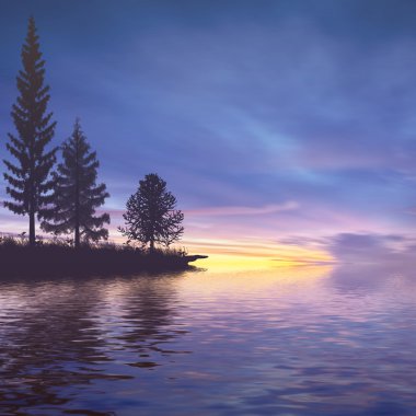 kuşlar güzel manzara