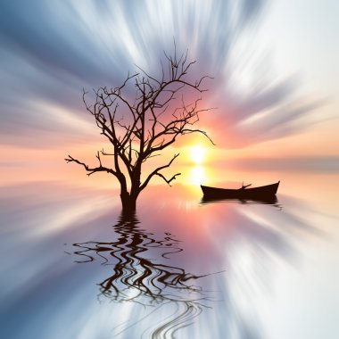 kuşlar güzel manzara