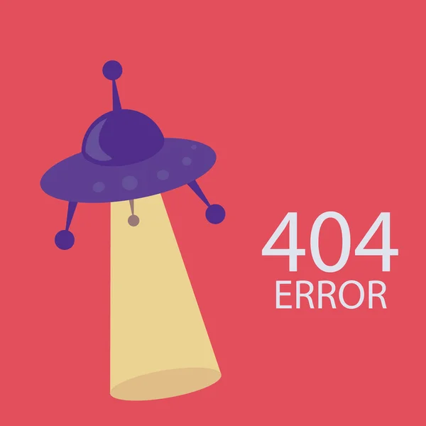 404 erreur de teint sur fond de couleur — Image vectorielle