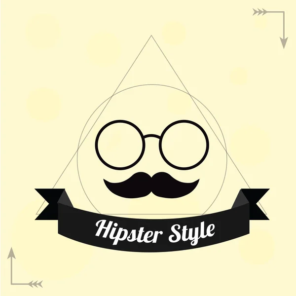 Diseño de estilo Hipster — Archivo Imágenes Vectoriales