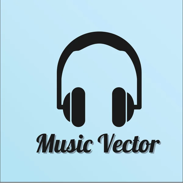 Вектор музыки — стоковый вектор