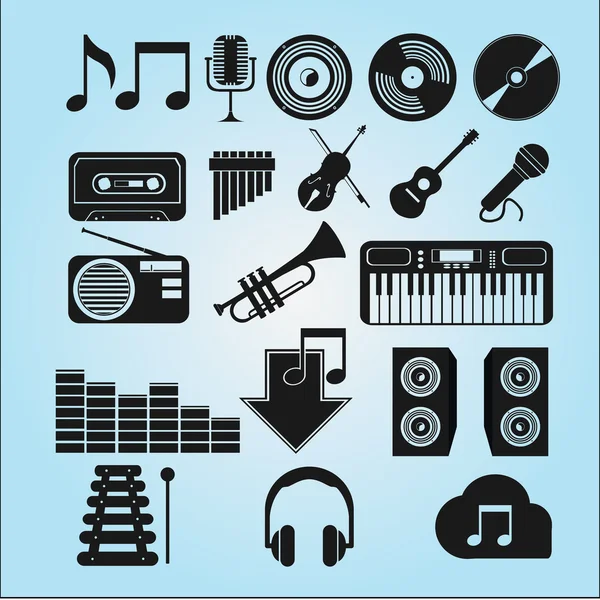 Music vector — Stock Vector