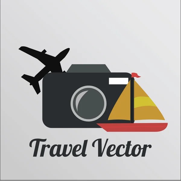 Подорожі дизайн вектор — стоковий вектор