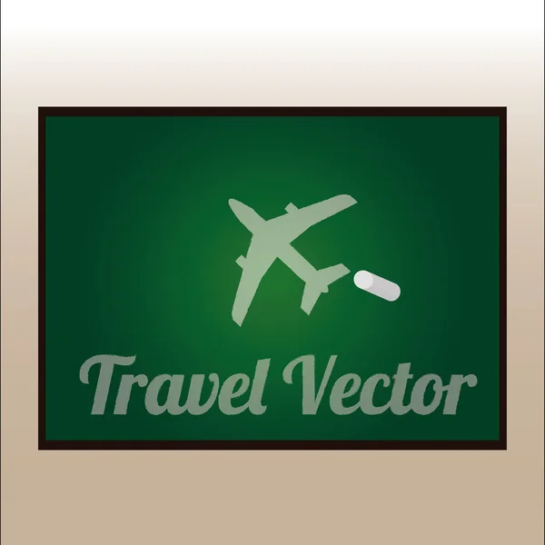 Travel design vektor — Stock vektor