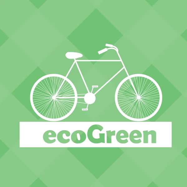 Eco ikonok design — Stock Vector