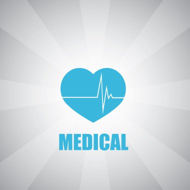 Tıbbi tasarım vektör arka plan üzerinde