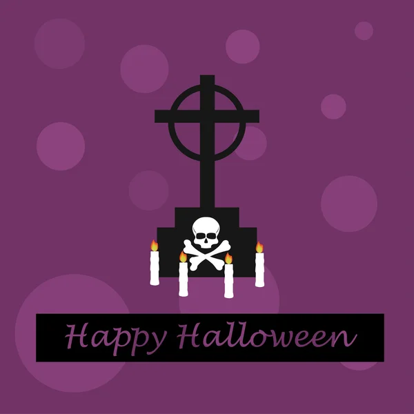 Vectores de Halloween sobre texturas de fondo ingenio — Vector de stock