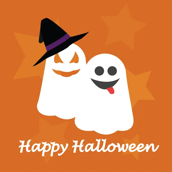 Vectores de Halloween sobre texturas de fondo ingenio — Vector de stock