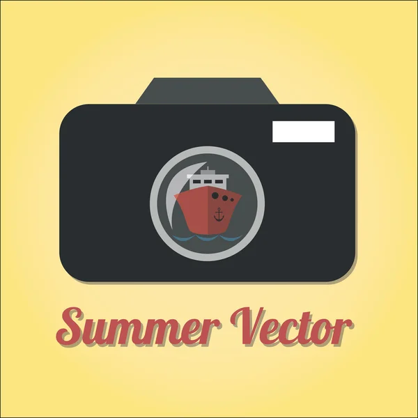 Summer vacation vectors — Stock Vector