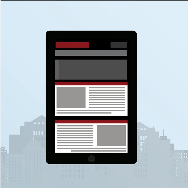 Web design poszter háttér szín alatt — Stock Vector