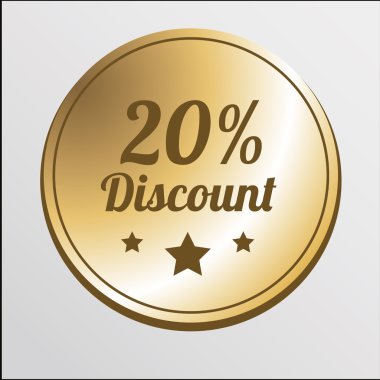 İllüstrasyon renk arka plan üzerinde indirim