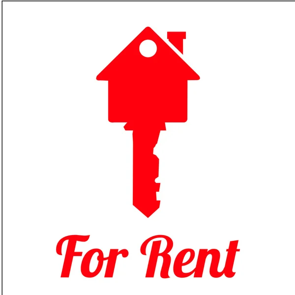 beyaz renk arka plan üzerinde kira gösterim amacıyla