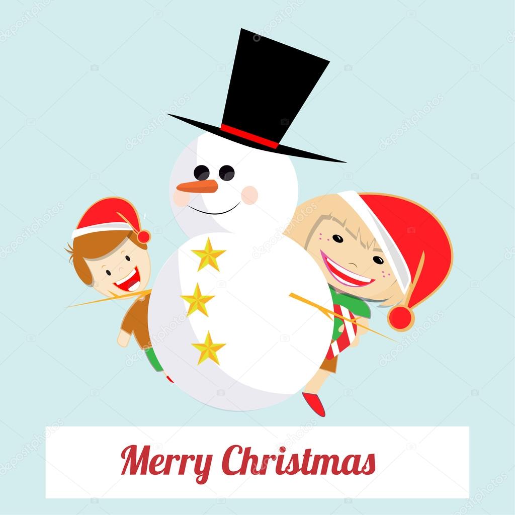 クリスマス イラスト背景色上 — ストックベクター © paularigo #58620095