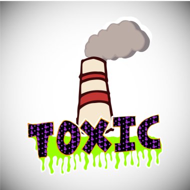 Endüstriyel baca ve metin