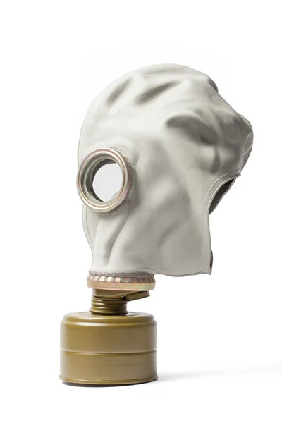 Gaz maskesi - kırpma yolu ile izole — Stok fotoğraf