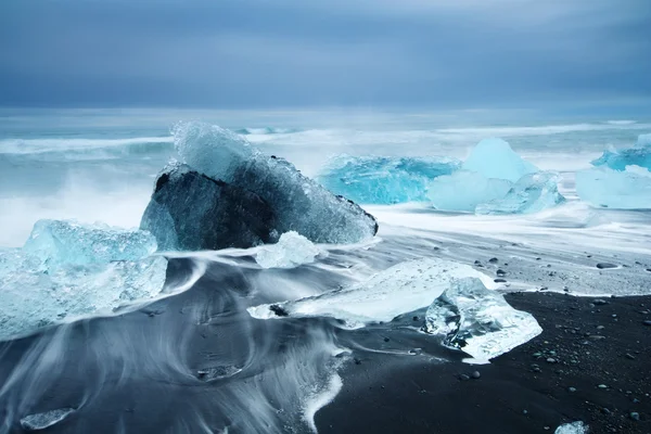 Belleza de la isla de hielo, paisaje dramático —  Fotos de Stock