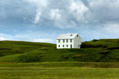 İzlanda ovaları yaz aylarında görüntülemek