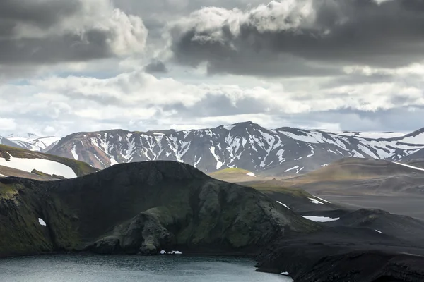 아이슬란드 조 경 산에서 보기 — 스톡 사진