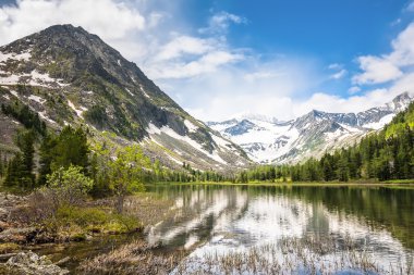 Highlands Altay Dağları'nın güzel manzara