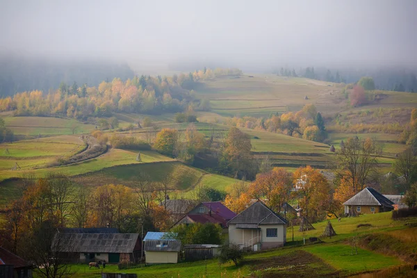 Vackra Karpaterna i höst — Stockfoto