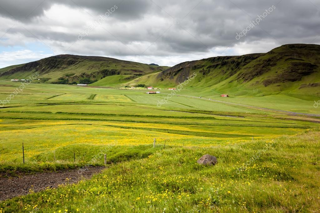 Imágenes: una llanura | Ver en llanuras de Islandia durante el verano