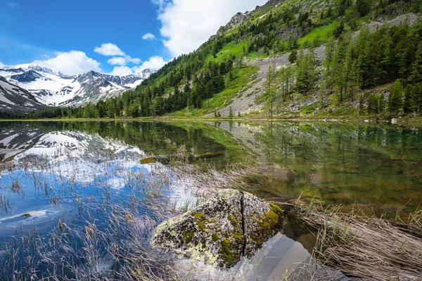 Bellissimo paesaggio di altopiani delle montagne Altai — Foto Stock