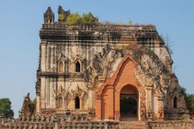 Birman pagoda inwa, myanmar içinde