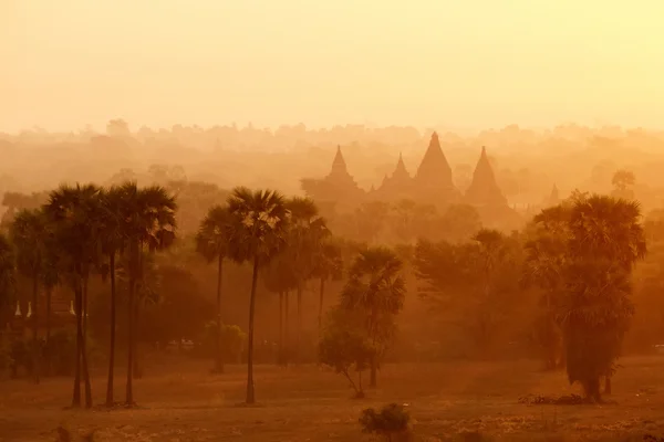 Kuil di Bagan, Myanmar — Stok Foto