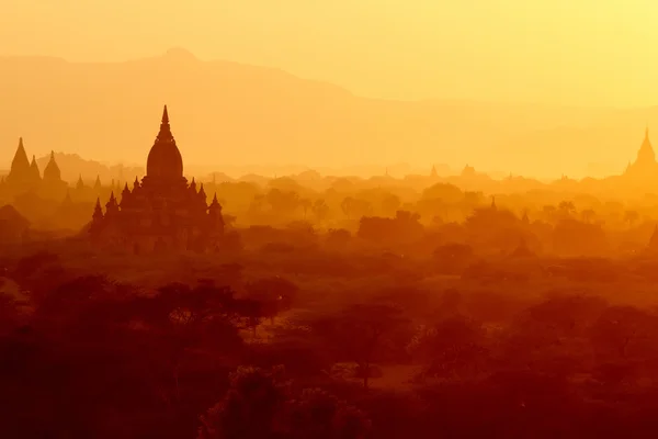 Tempel i Bagan, Myanmar — Stockfoto