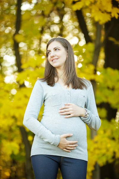 Gravid kvinna — Stockfoto